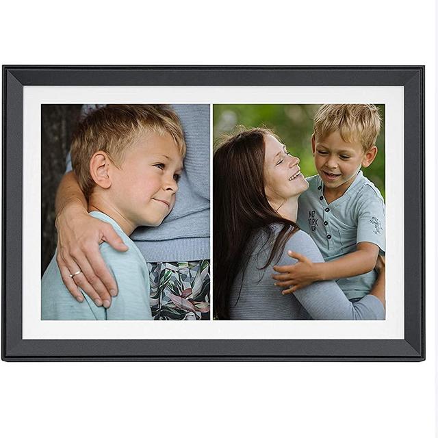 Aura Limited Edition Carver Smart Digital Picture Frame 10.1 Inch HD WiFi Cloud Digital Frame Free Unlimited Storage Easy Setup to Send Photos Remotely Via App More Secure Than Email
