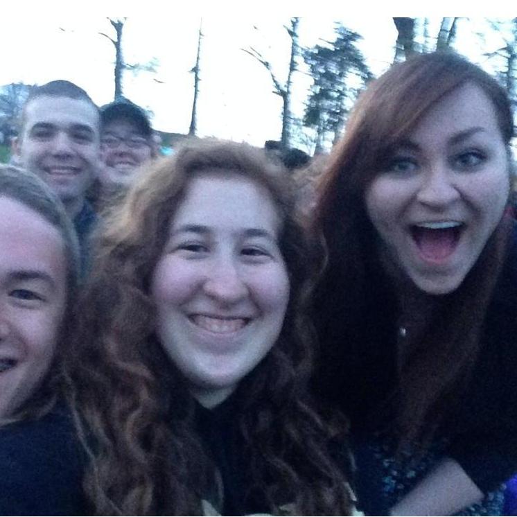 First photo of Eden and Josh (sorta) on record, in 2014 (featuring MOH Mary Lynn!)