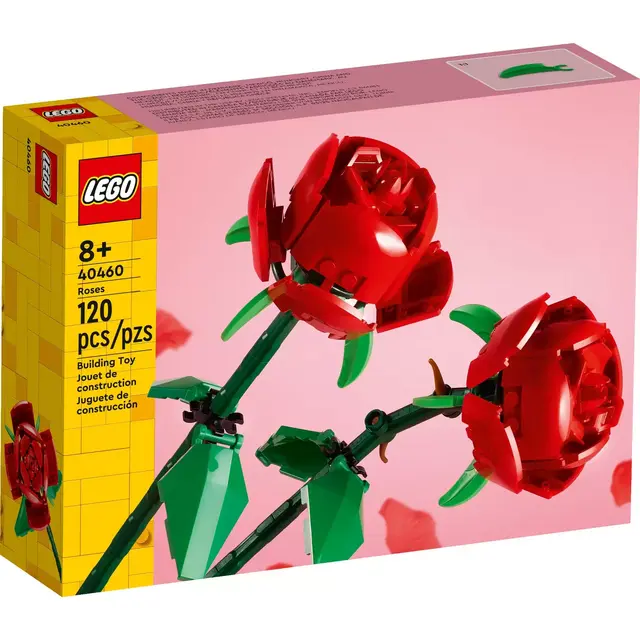 LEGO Roses Botanical Flower Collection Building Set 40460