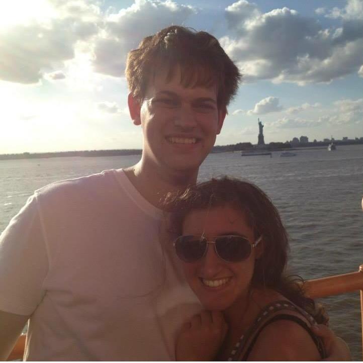On the Staten Island Ferry in summer, 2013.