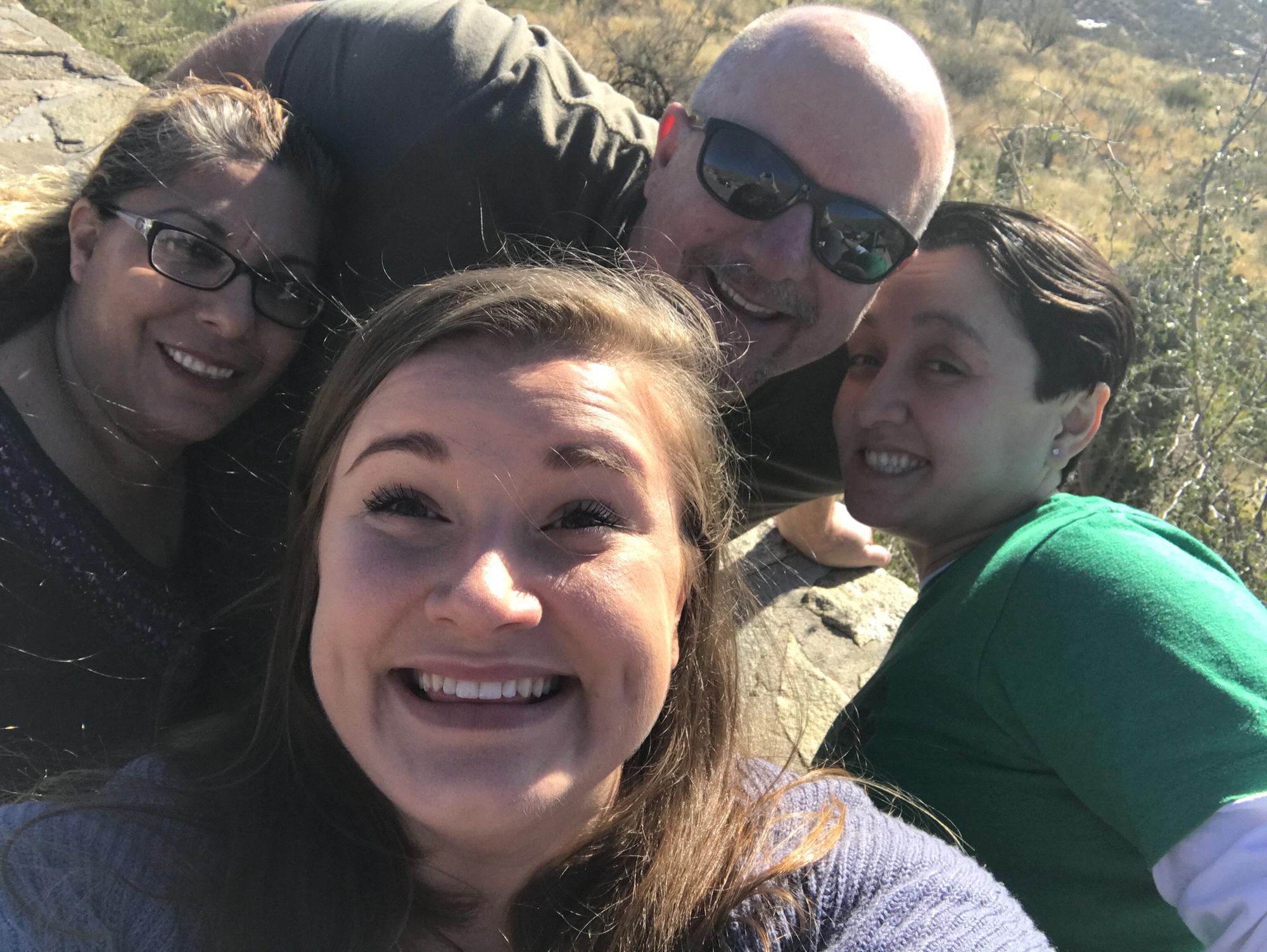 We had the opportunity to go to Arizona about a year ago and had an amazing time! This was from our trip up Mt. Lemmon at one of the view points. We also went to Tombstone and Bisbee. So much fun!