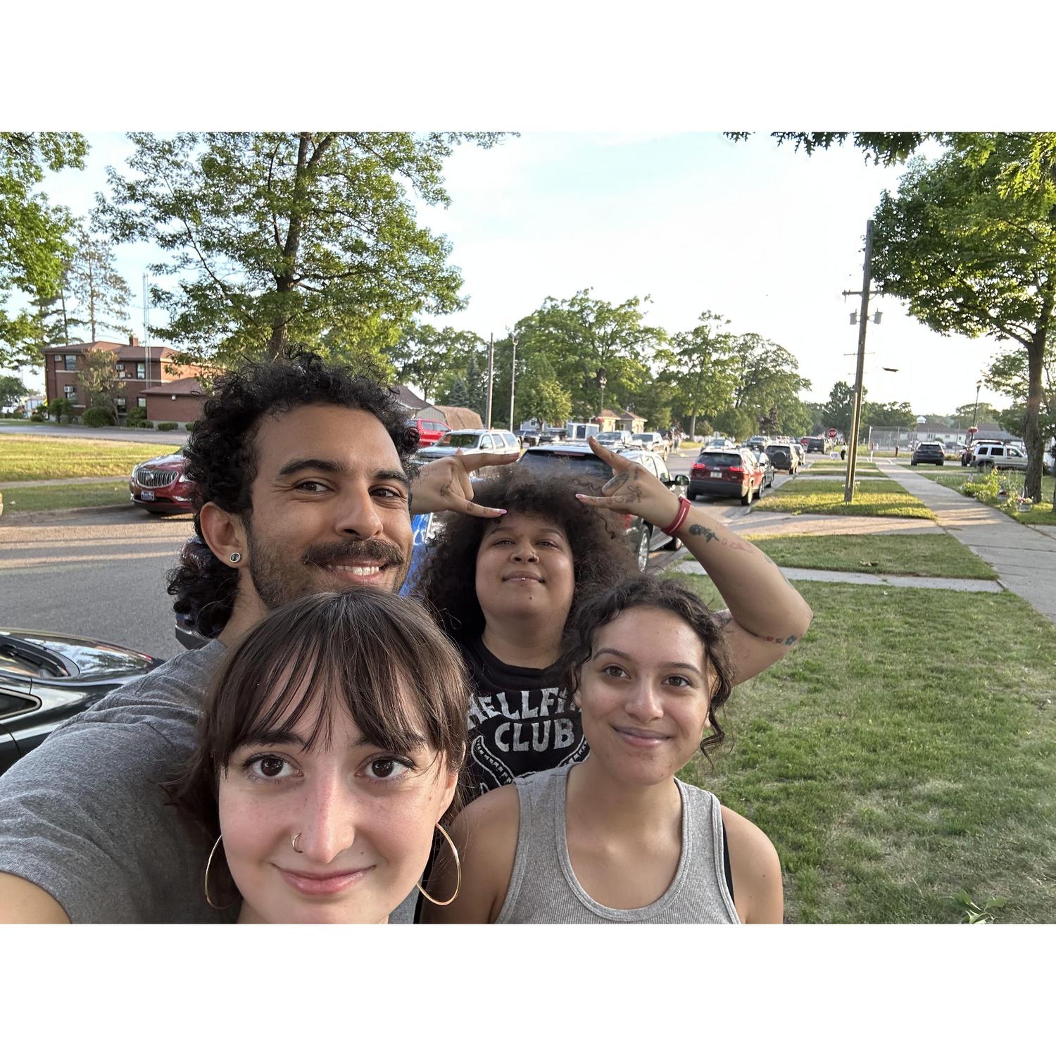 Fourth of July with Seth's sisters in Michigan 7/4/2023