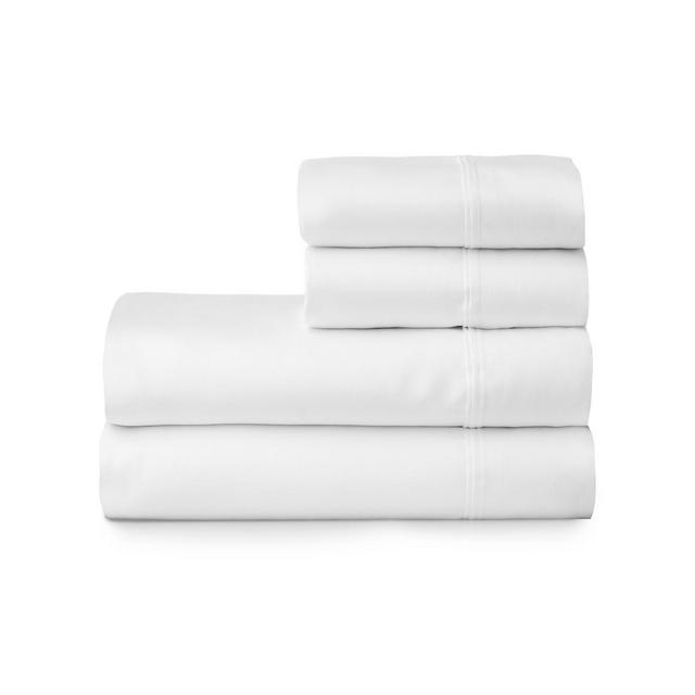 The Welhome Smooth Cotton Tencel Sateen Queen Sheet Set