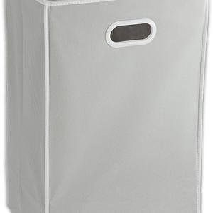 Simple Houseware - Foldable Closet Laundry Hamper Basket, Grey