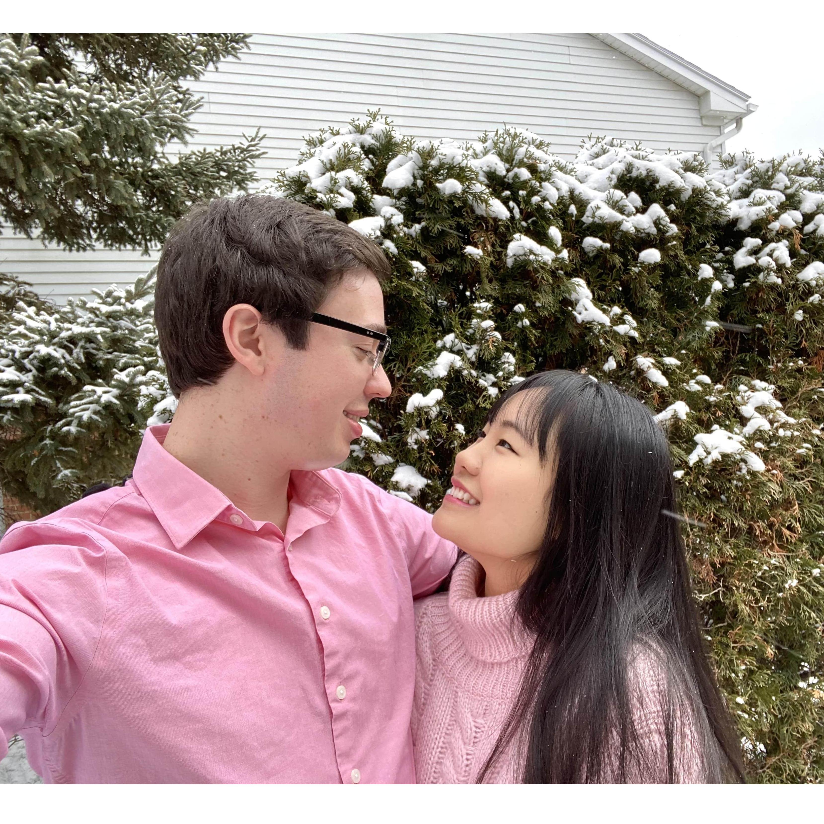 Our first Christmas together