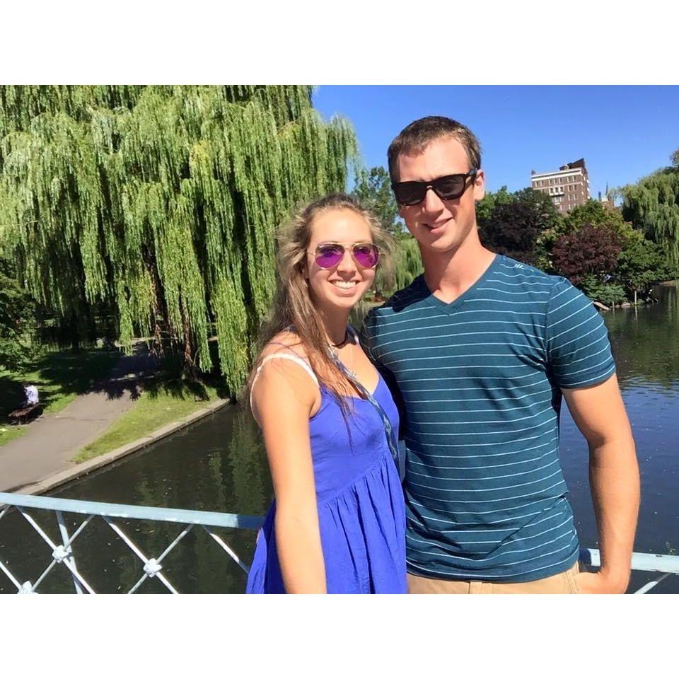 Walking around Boston Commons (2015)