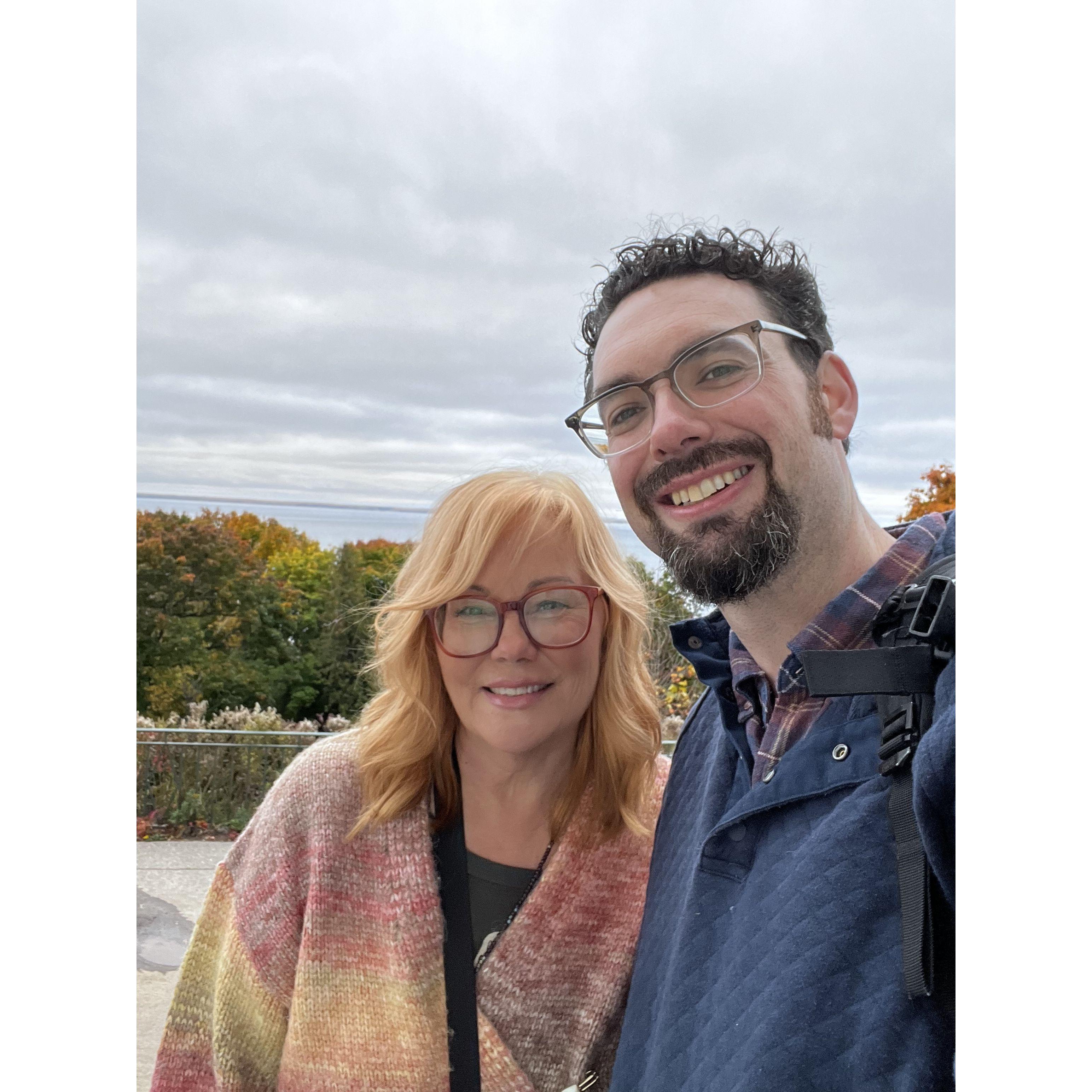 We love to adventure together and can't wait to be married !!