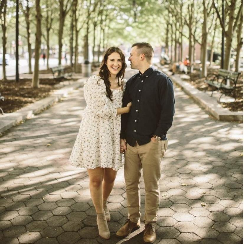All smiles in the first place they called home together