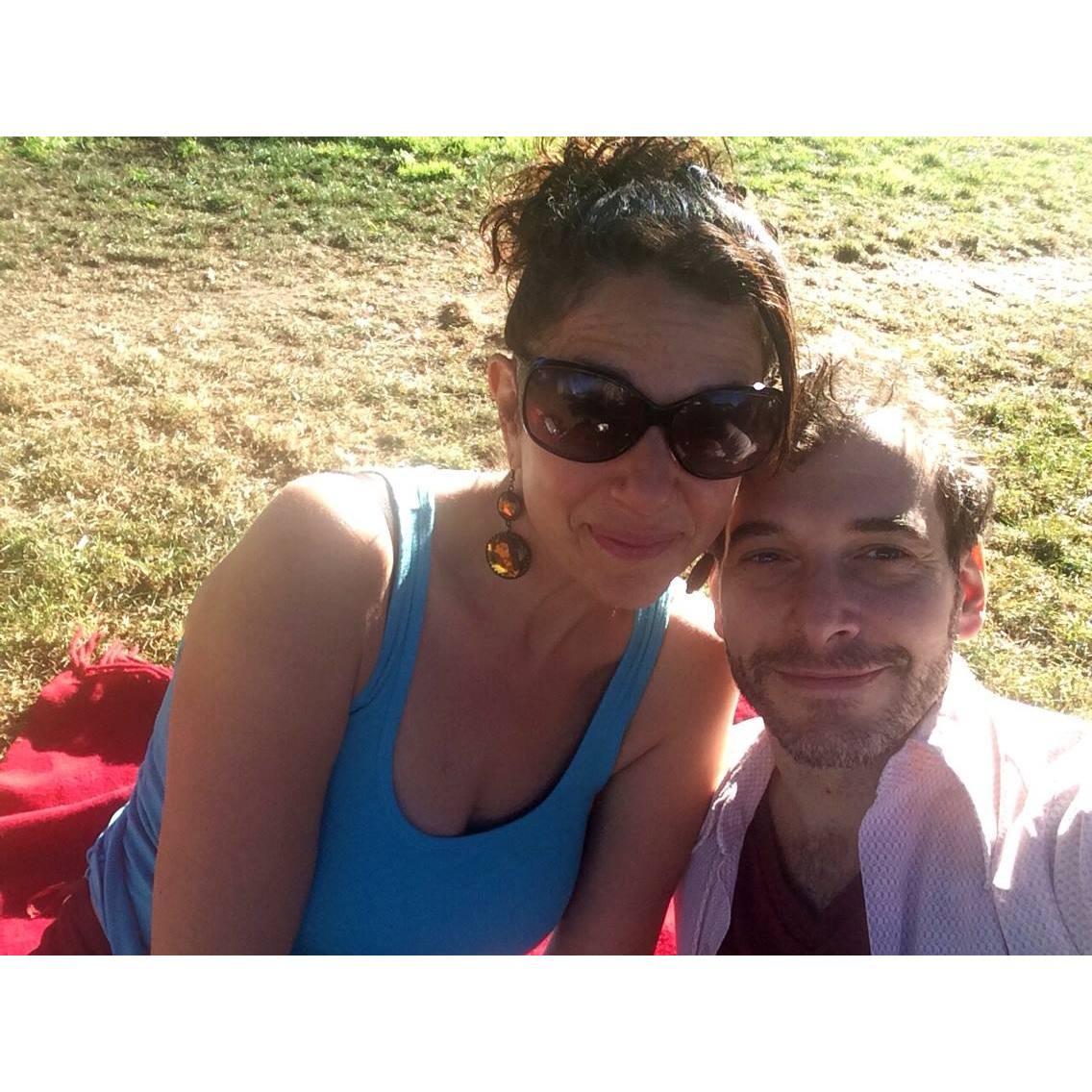 2015. A warm February in the park in the mission district of SF where Aaron lived.