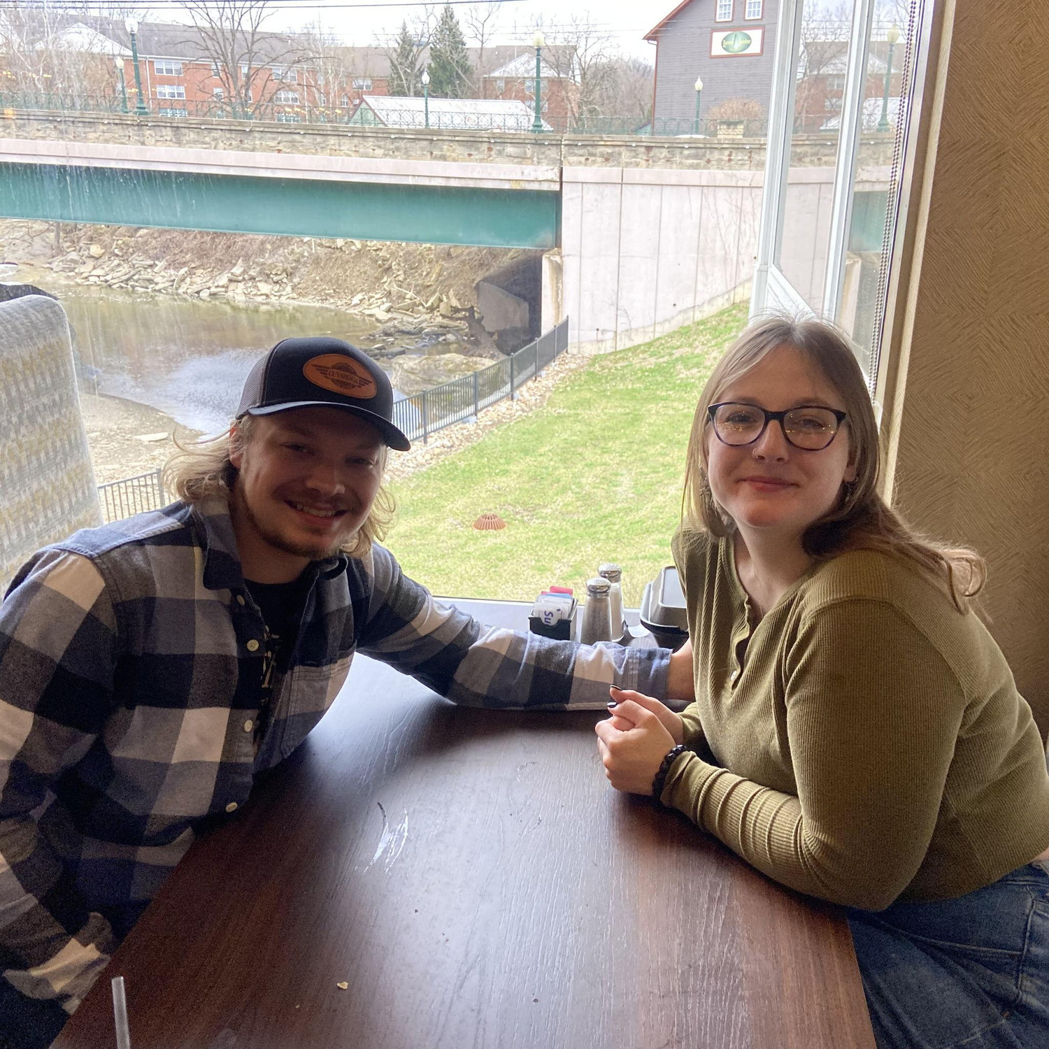 This was taken 4 hours before we got engaged