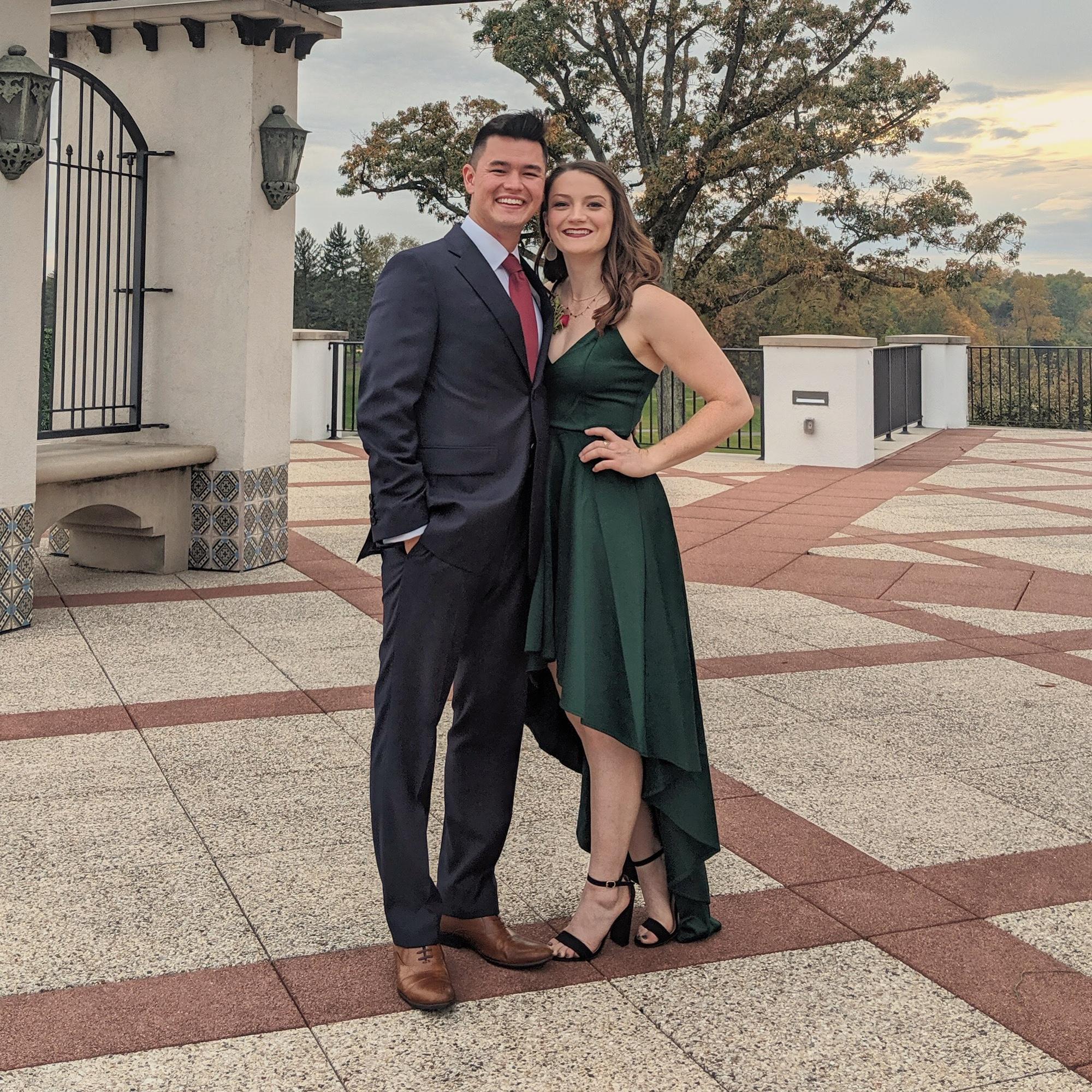 We’ve been to a lot of weddings together… this is Wedding #1!