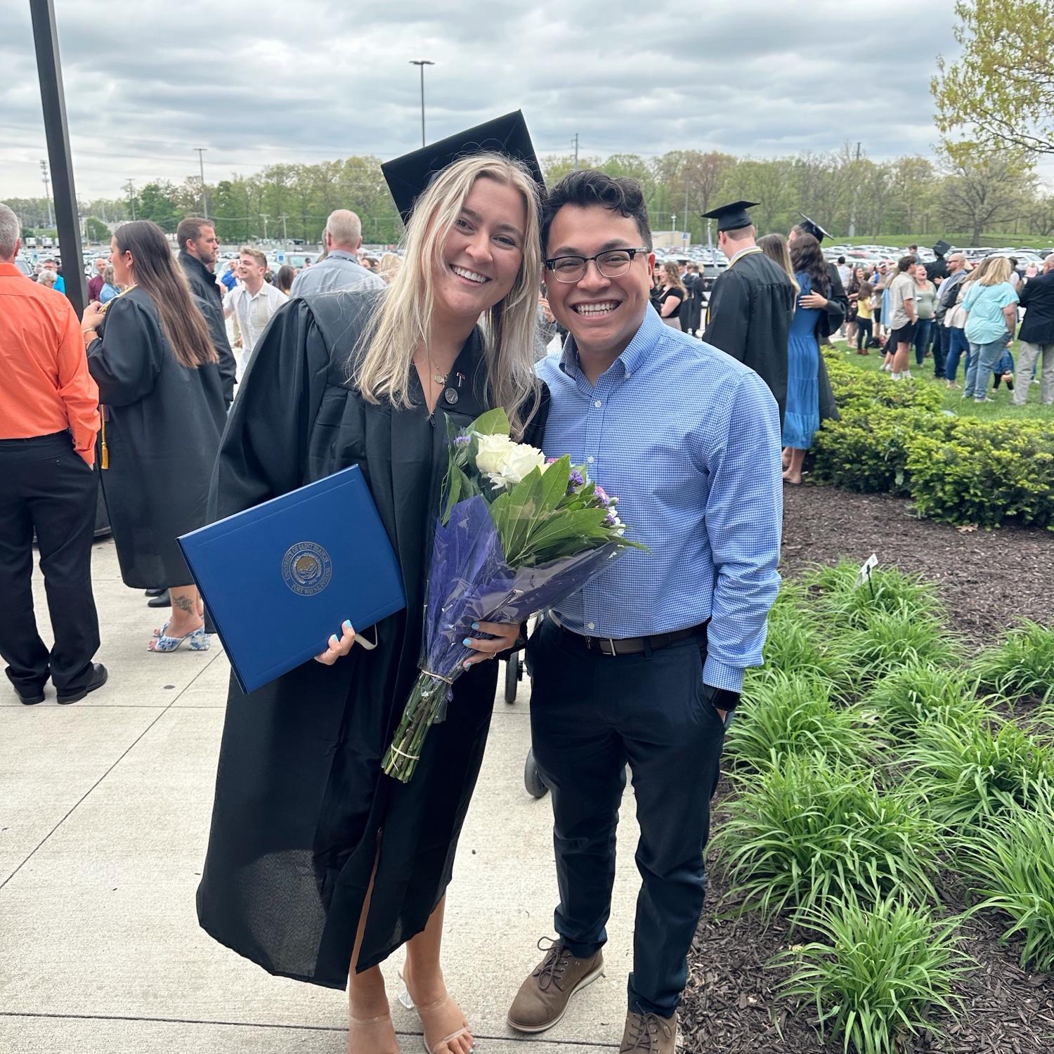 Emma’s graduation! from University of Saint Francis!