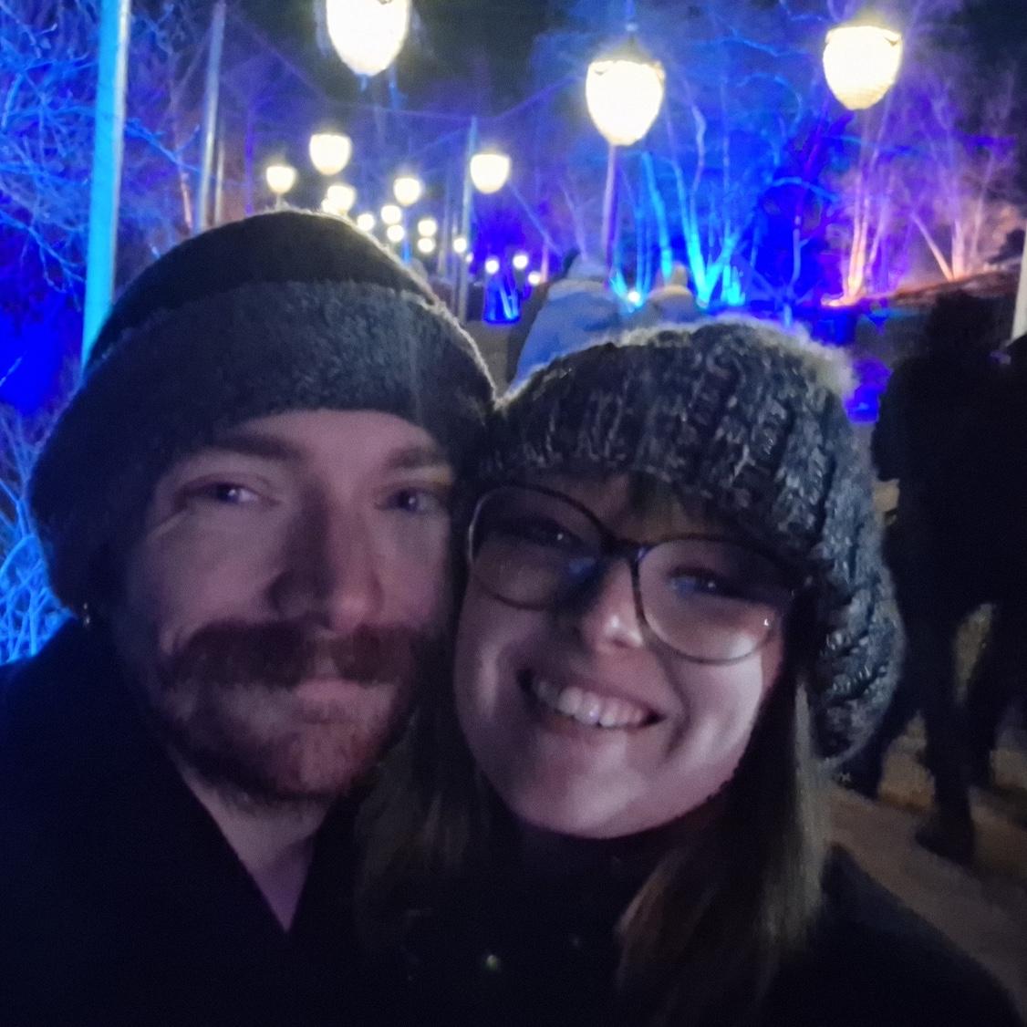 He asked me to marry him on our 5 year anniversary, 12/8/24. He recreated our second date and took me to see the Christmas light show <3