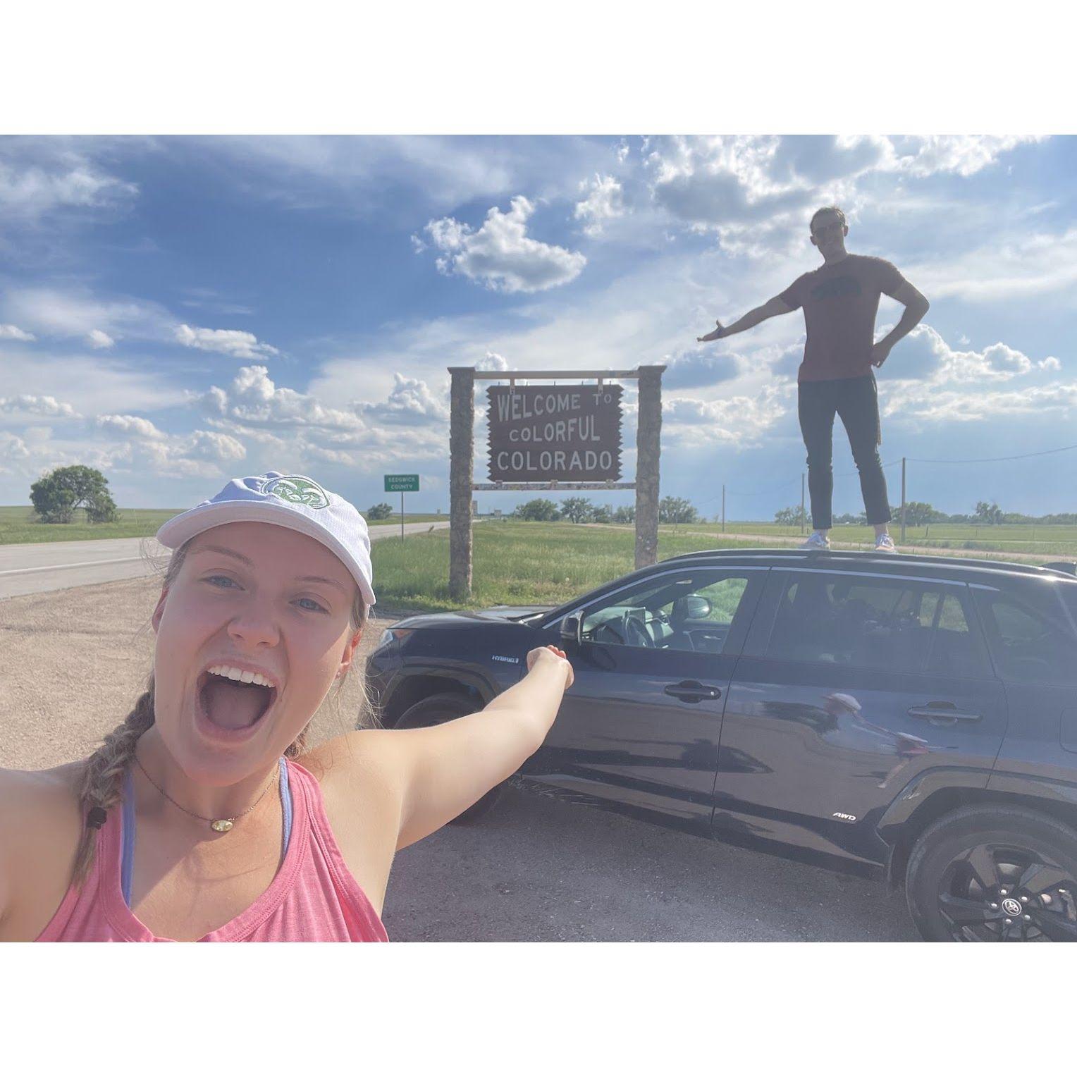 Summer 2023 - we drove 25 hours from Leesburg, Virginia to Fort Collins, Colorado!