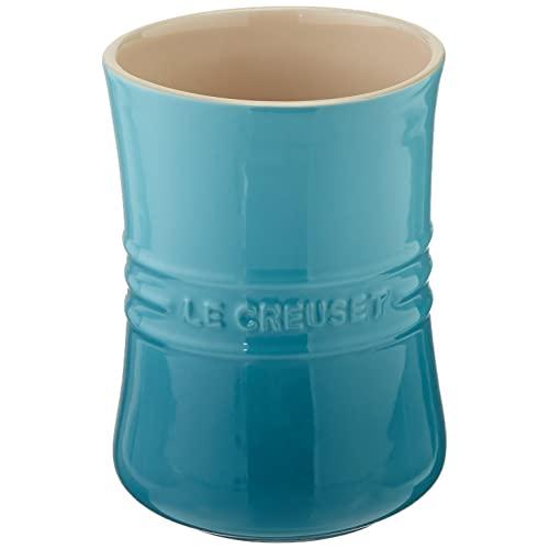 Le Creuset PG1002-17 Stoneware Utensil Crock, 1-Quart, Caribbean