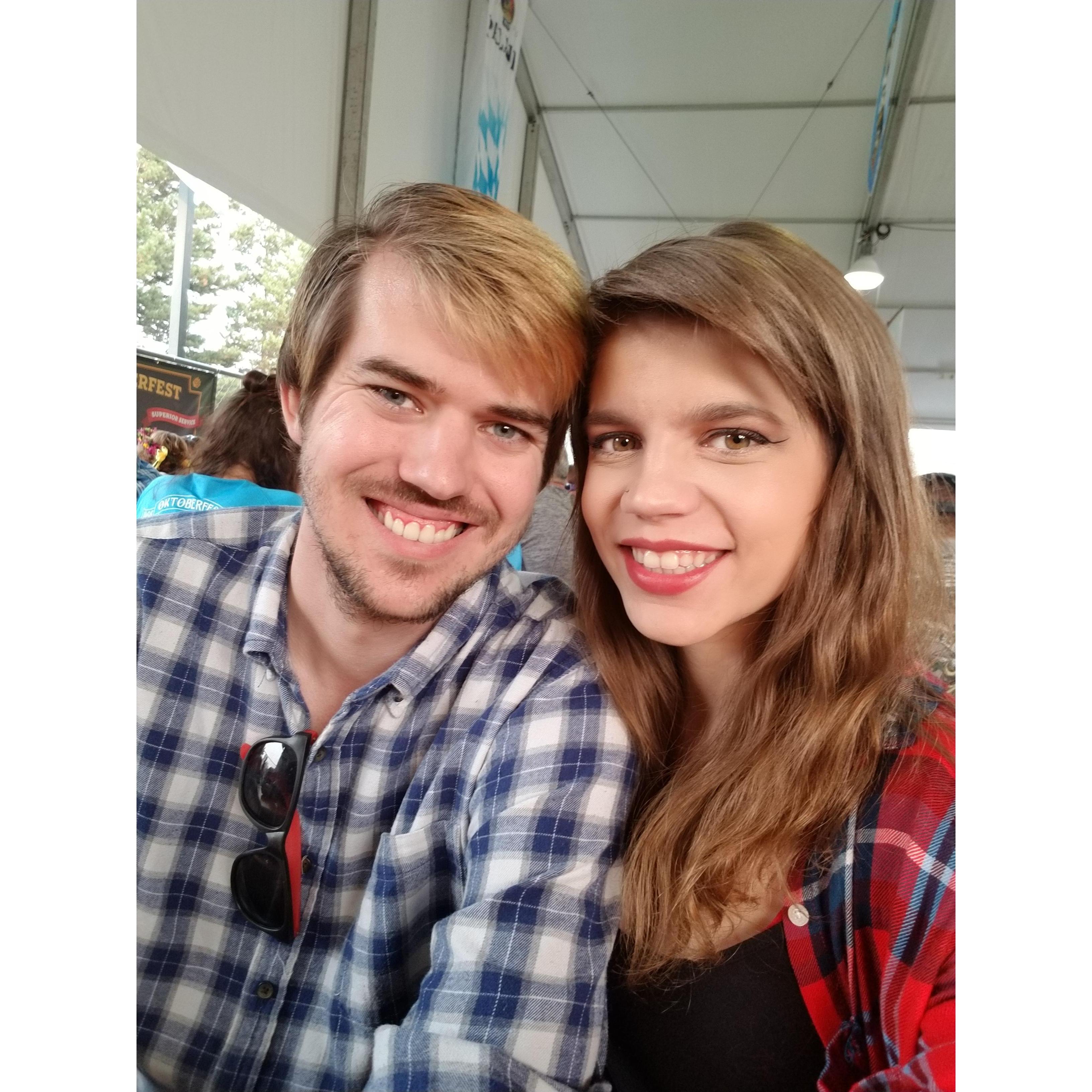 Our first Oktober Festival in Mount Angel, Oregon. September 2017