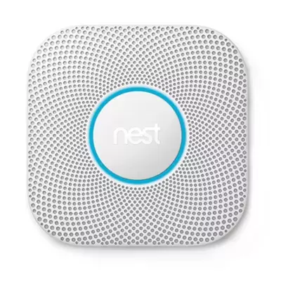 Google Nest Protect Second Generation Battery Smoke and Carbon Monoxide Alarm