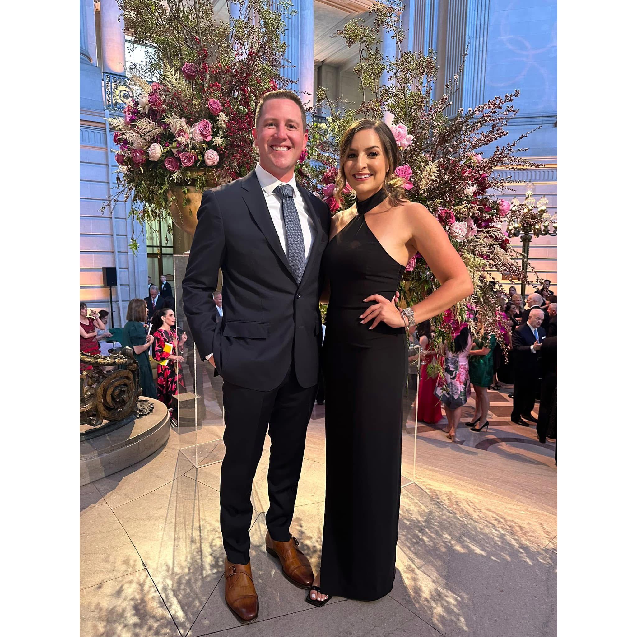 Gala at San Francisco City Hall.