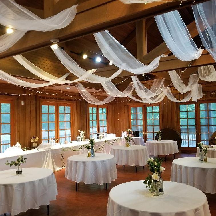 Inside of the reception hall