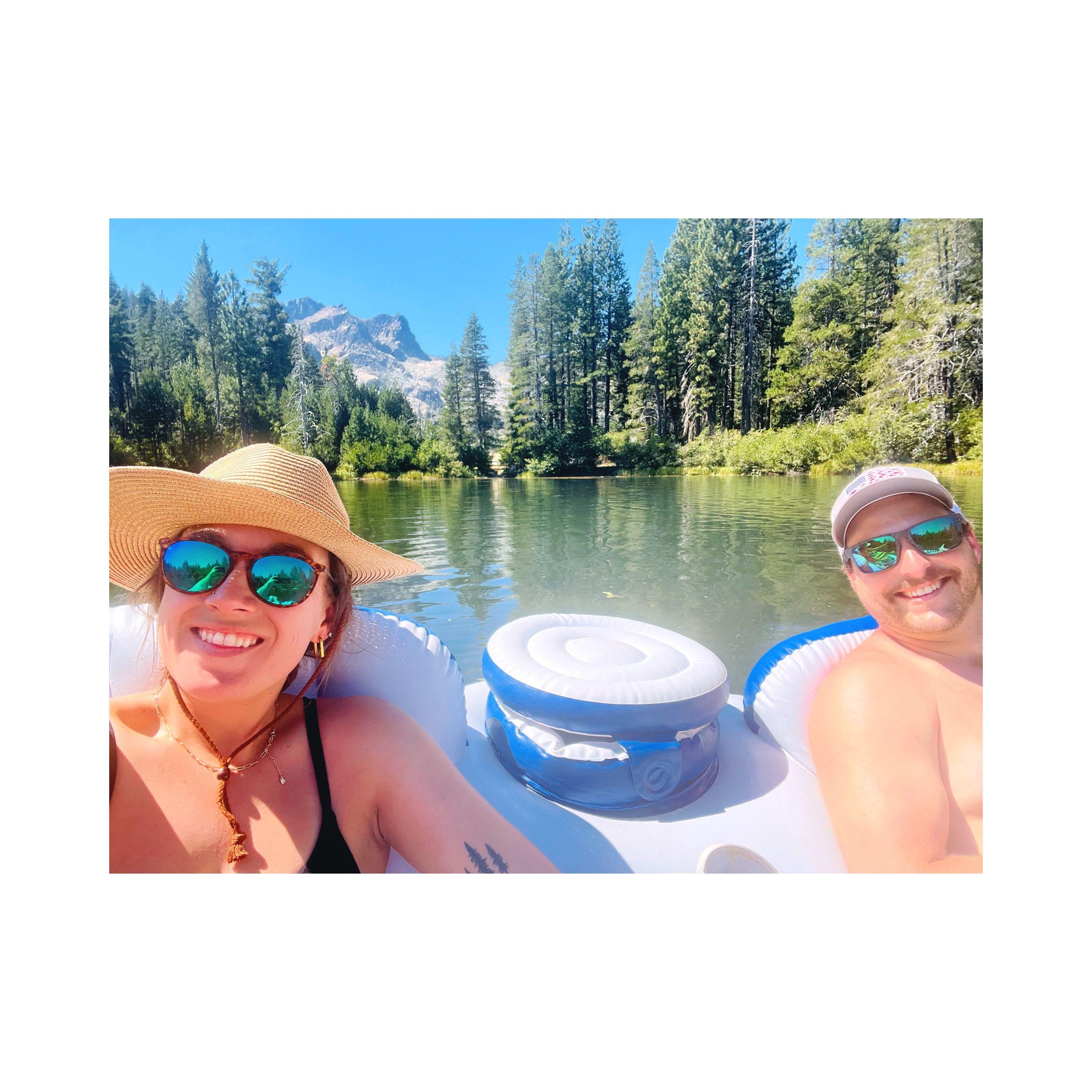 Garret's first time joining the annual Tapping Packer Lake trip! Sept. '22