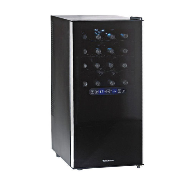 Silent 32-Bottle Dual Zone Touchscreen Wine Cooler