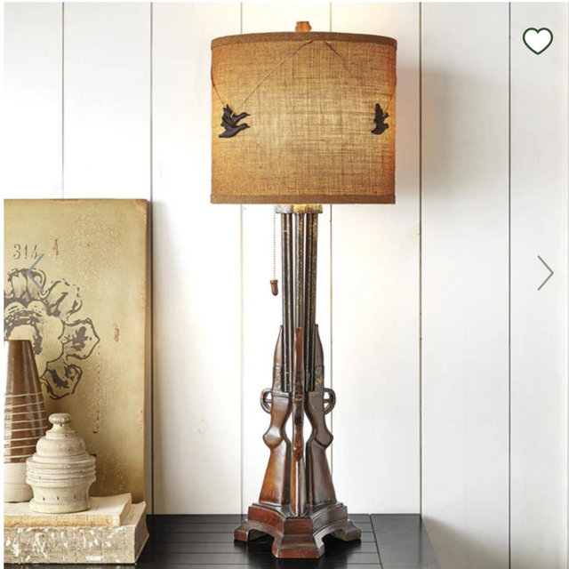 Outlaw Shotgun Table Lamp - OVERSTOCK