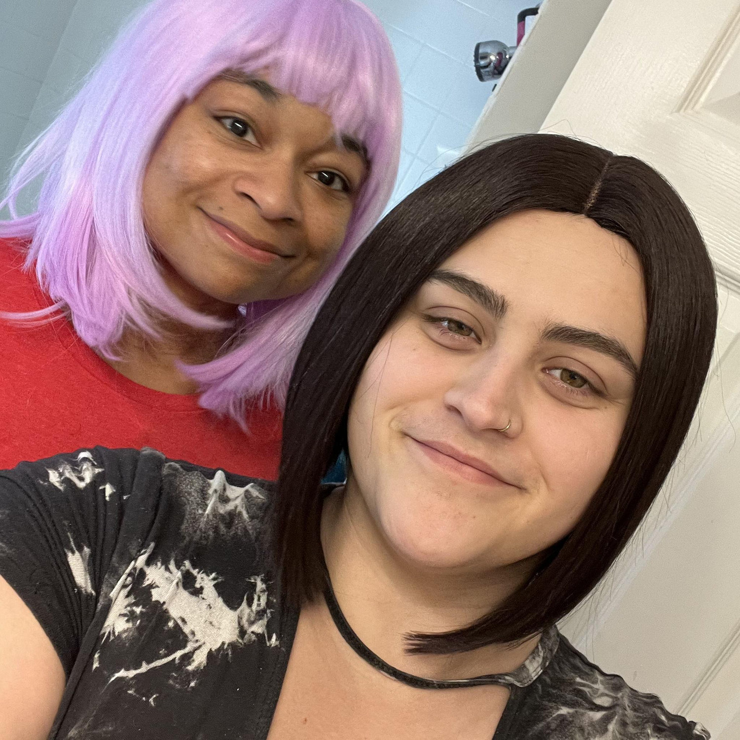 We wear wig