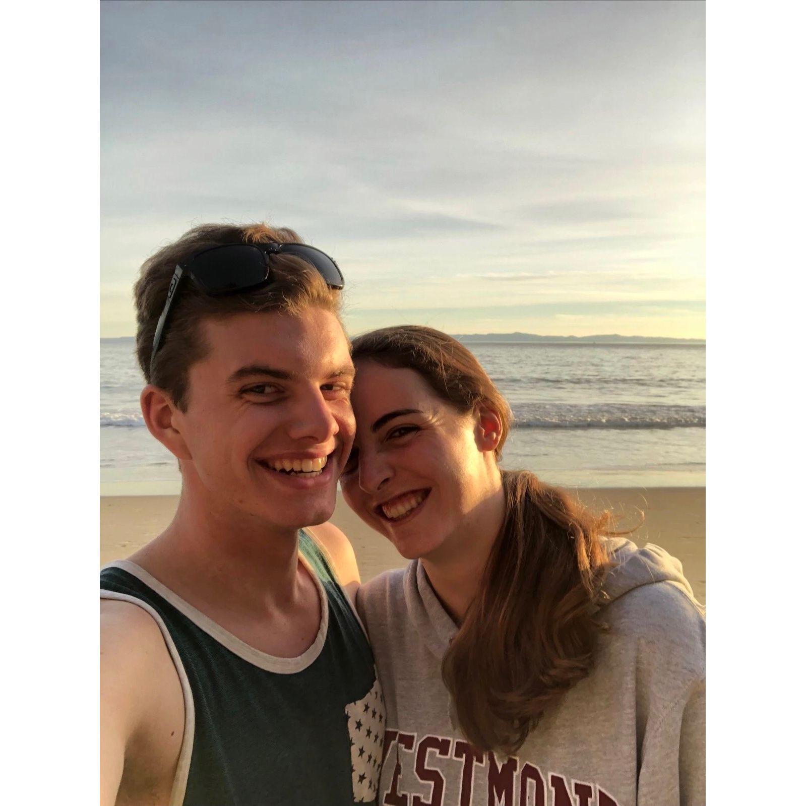 January 26, 2019 the beach is our happy place.