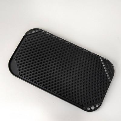2 Burner Reverse Griddle Black - Nordicware