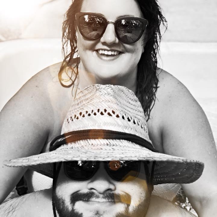 July 4th...dating for 5 months...I promise I have a swimsuit top on...😜