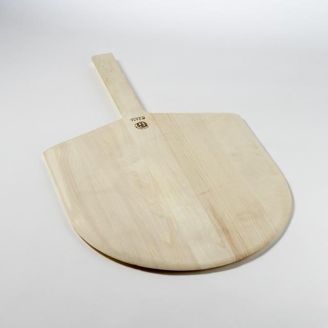 "American Metalcraft 2414 Wood Pizza Peel, 8-Inch Handle, 14""W x 15""L Blade", Brown