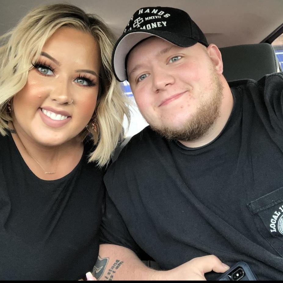 The day we closed on our first home together!