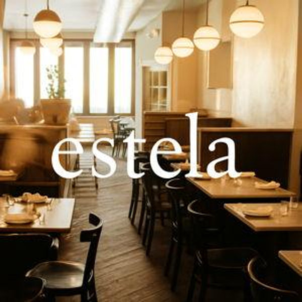 Dinner at Estela