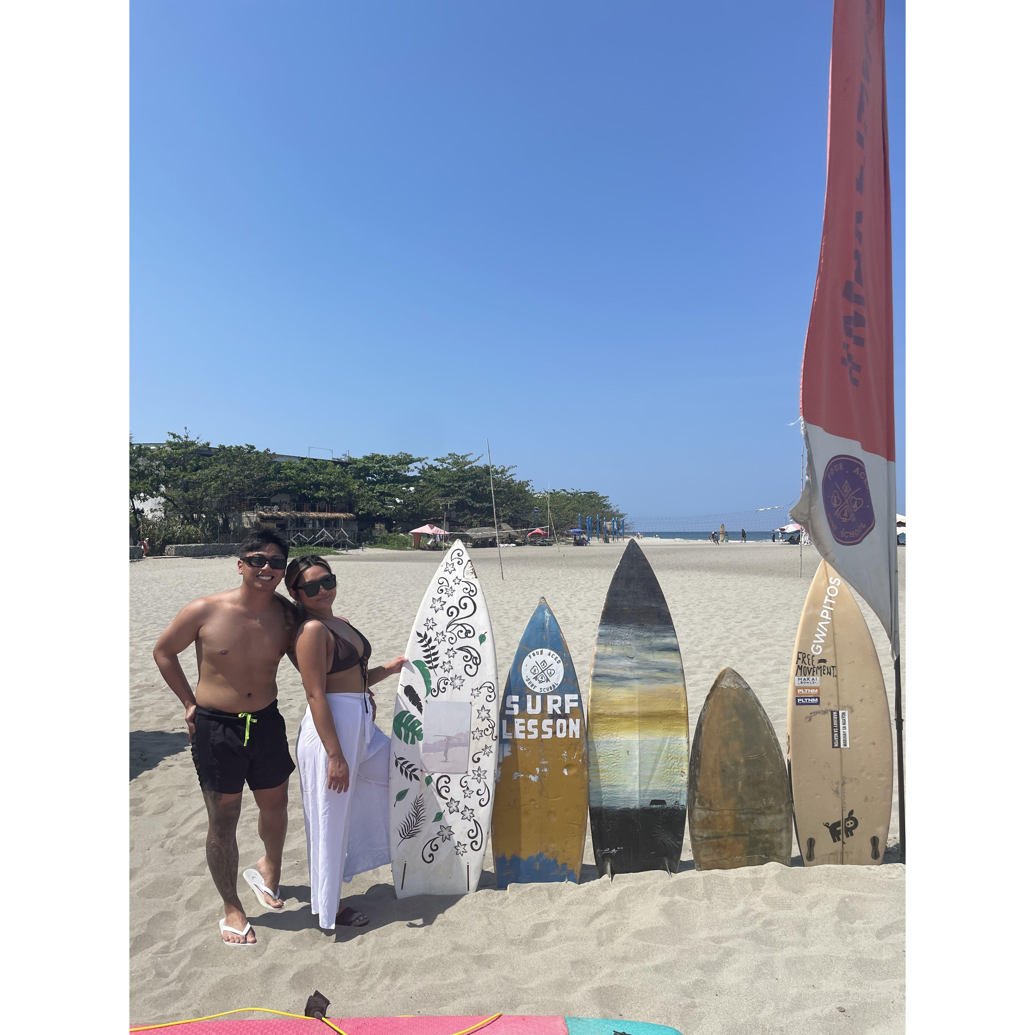 First time in the Philippines together (2023) at La Union