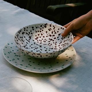 Splatter Big Plate, Set of 4