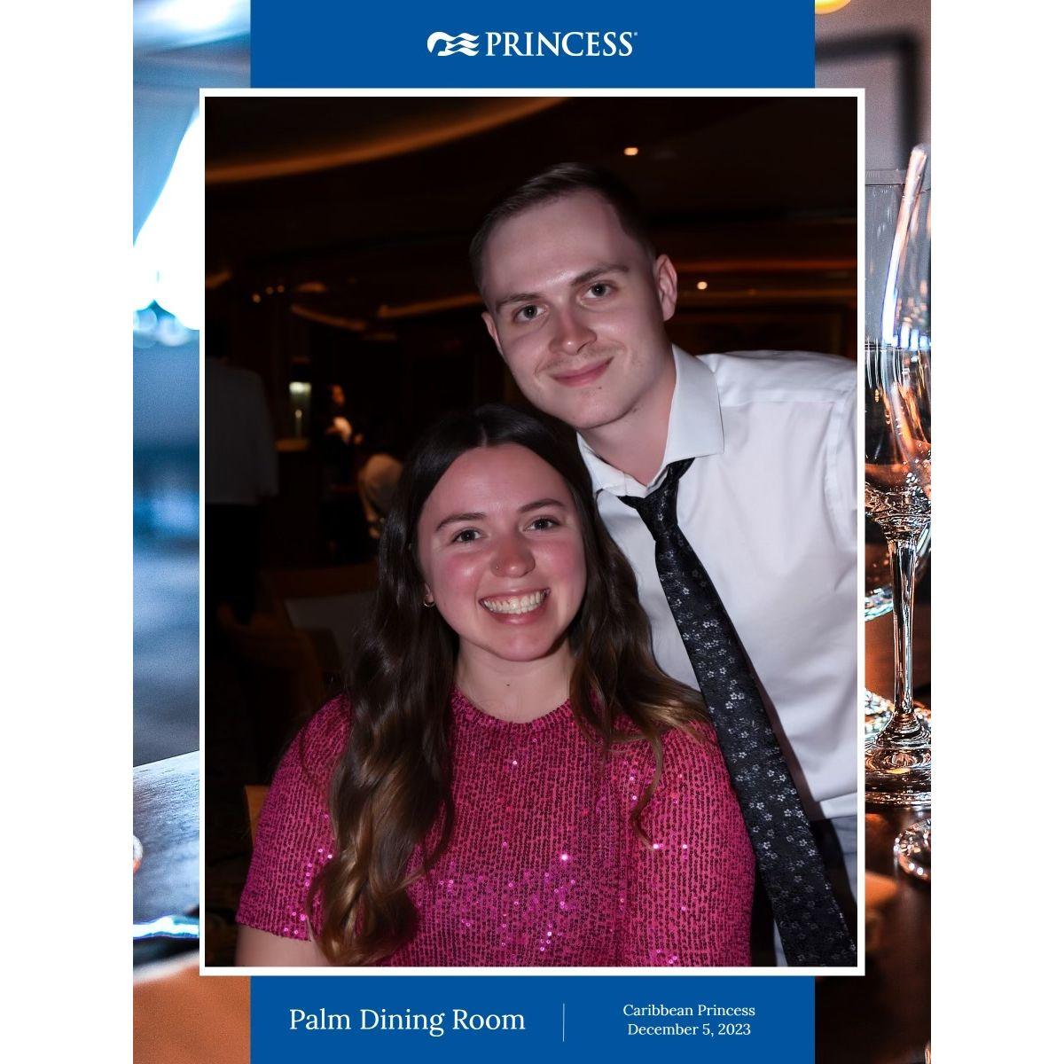 The night before we got engaged.