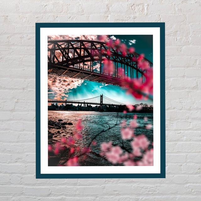 Astoria Cherry Blossoms* Triboro Bridge and Hellgate Queens NYC Photo Print by Vito Oliva