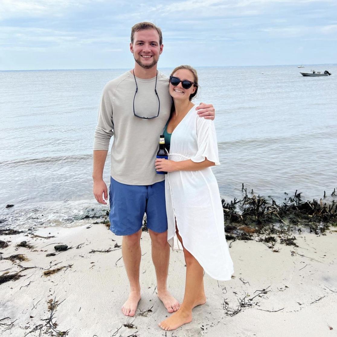 Visiting family on Davis Park, Long Island 2022. We moved in together right after this trip!