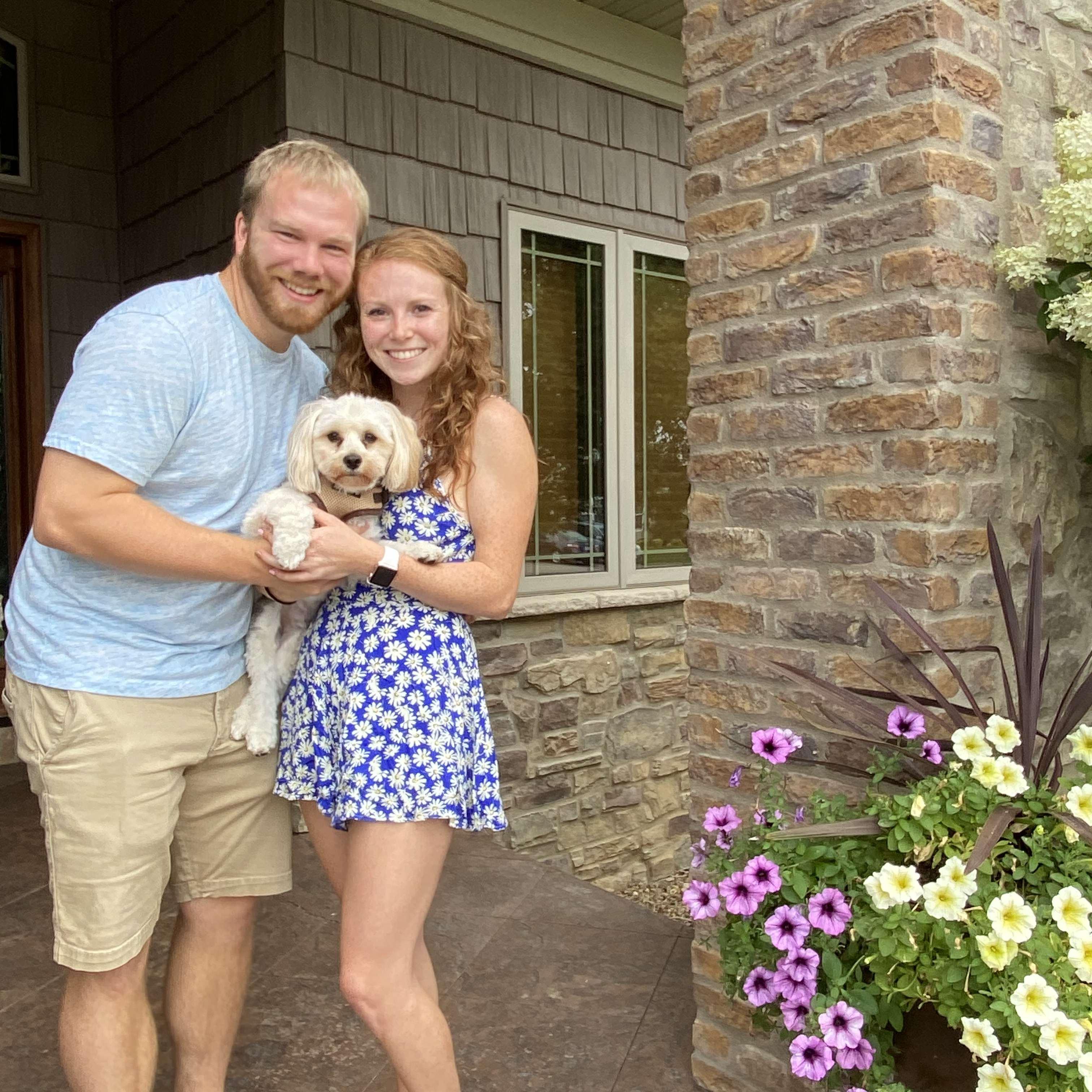 Our little family coming together:)