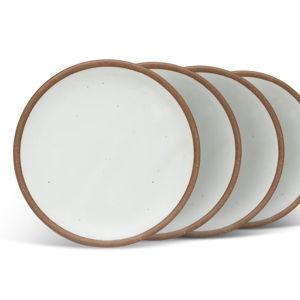 Cake Plate 4 pack: Eggshell