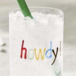 Howdy! Juice Glass