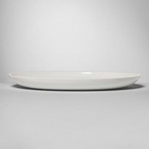 Glass Serving Platter 12.5" White - Made By Design™