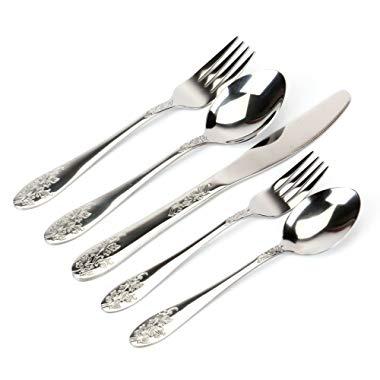 OXO Good Grips Stainless Steel Measuring Spoon Set - Silver/Black, 4 pc -  Kroger