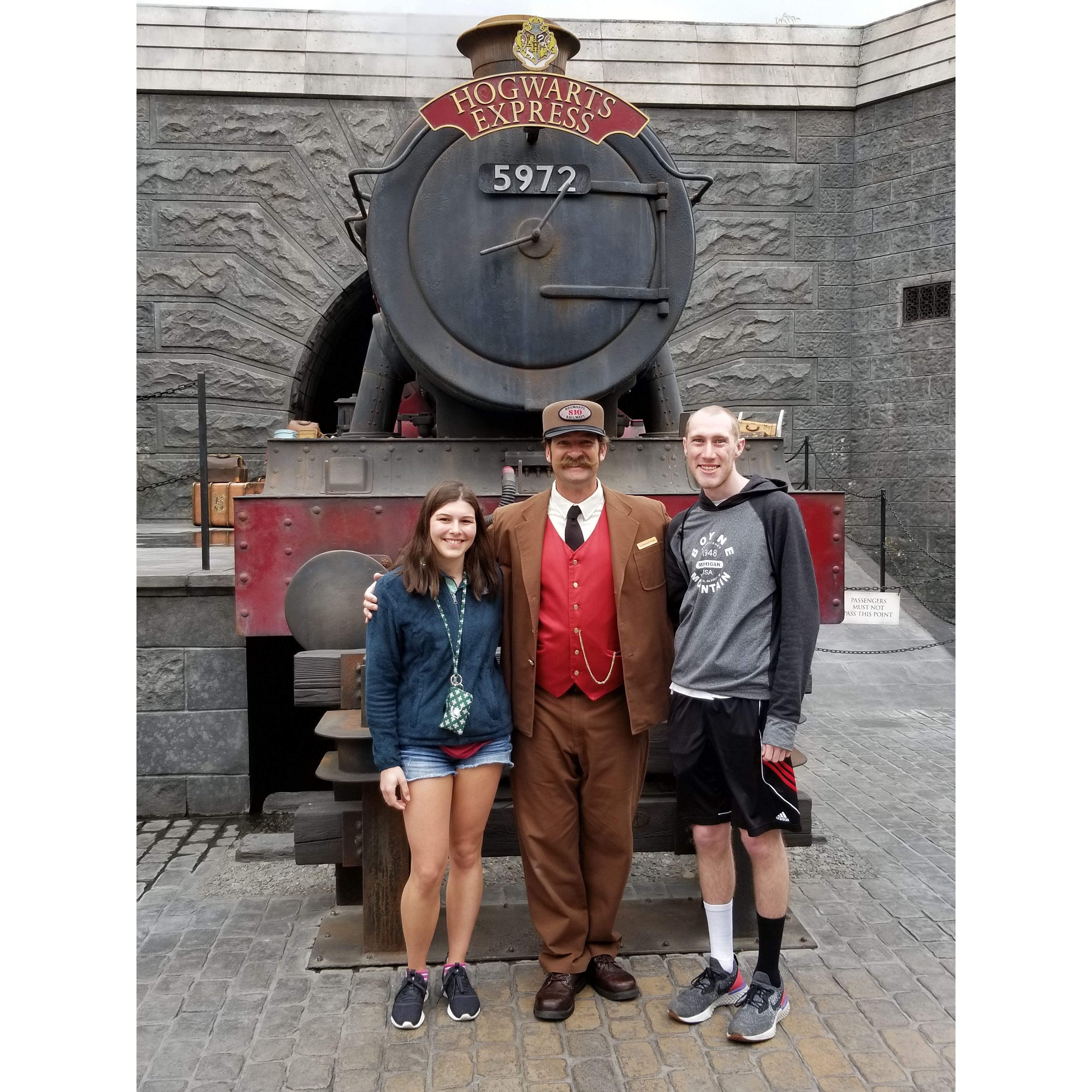 Our trip to Harry Potter world in 2019 (My first visit to CA)!