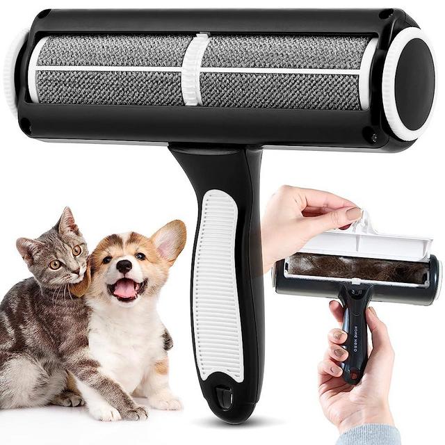 Pet Hair Remover for Couch - Dog Hair Remover, Cat Hair Remover - Pet Hair Remover, Dog Hair Remover for Couch, Lint Roller for Pet Hair, Reusable Lint Rollers, Dog Fur & Cat Hair Remover Furniture