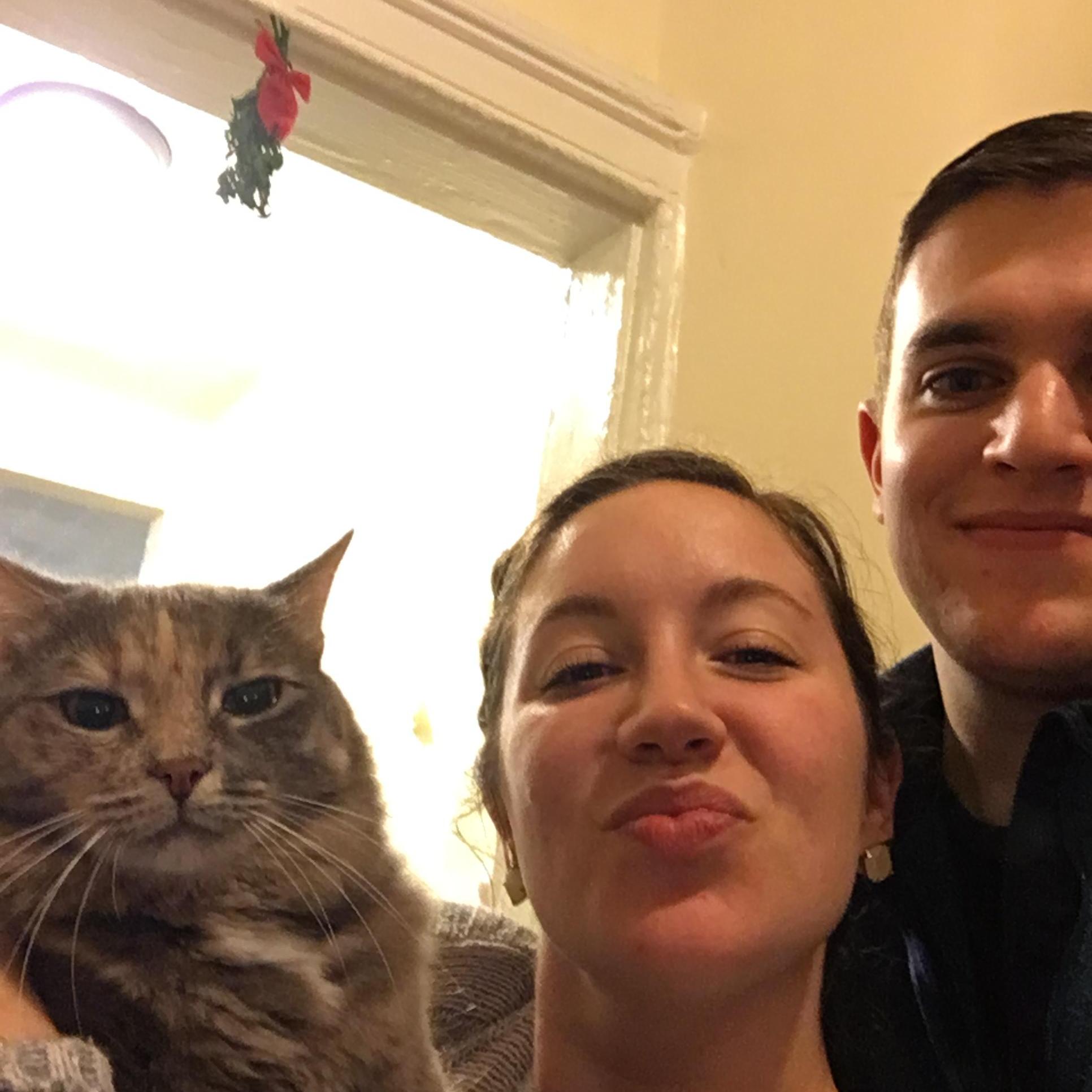 First Christmas living together, Brooklyn -- 2016