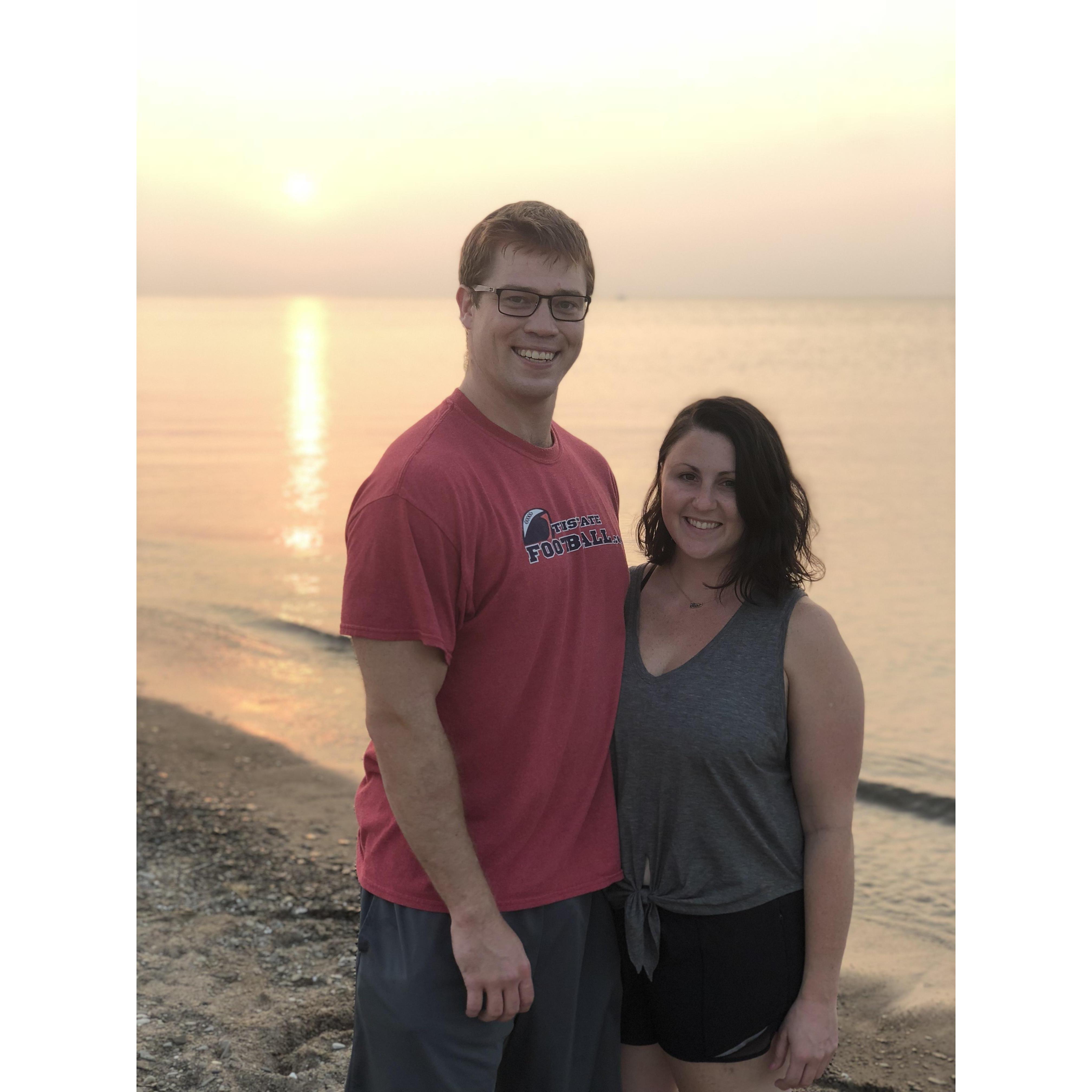 Lake Michigan sunset