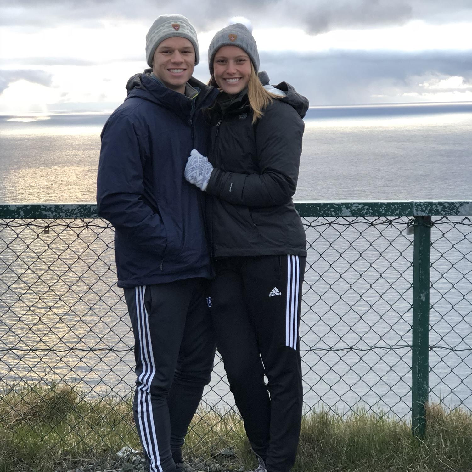 Looking over Nordkapp, where the sun doesn’t set in the summer! This was taken around midnight