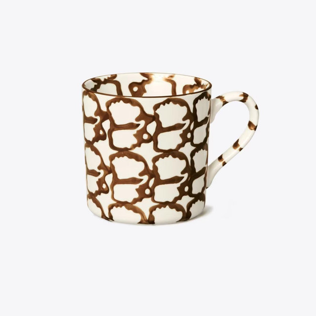 Spongeware Mug, Set of 4