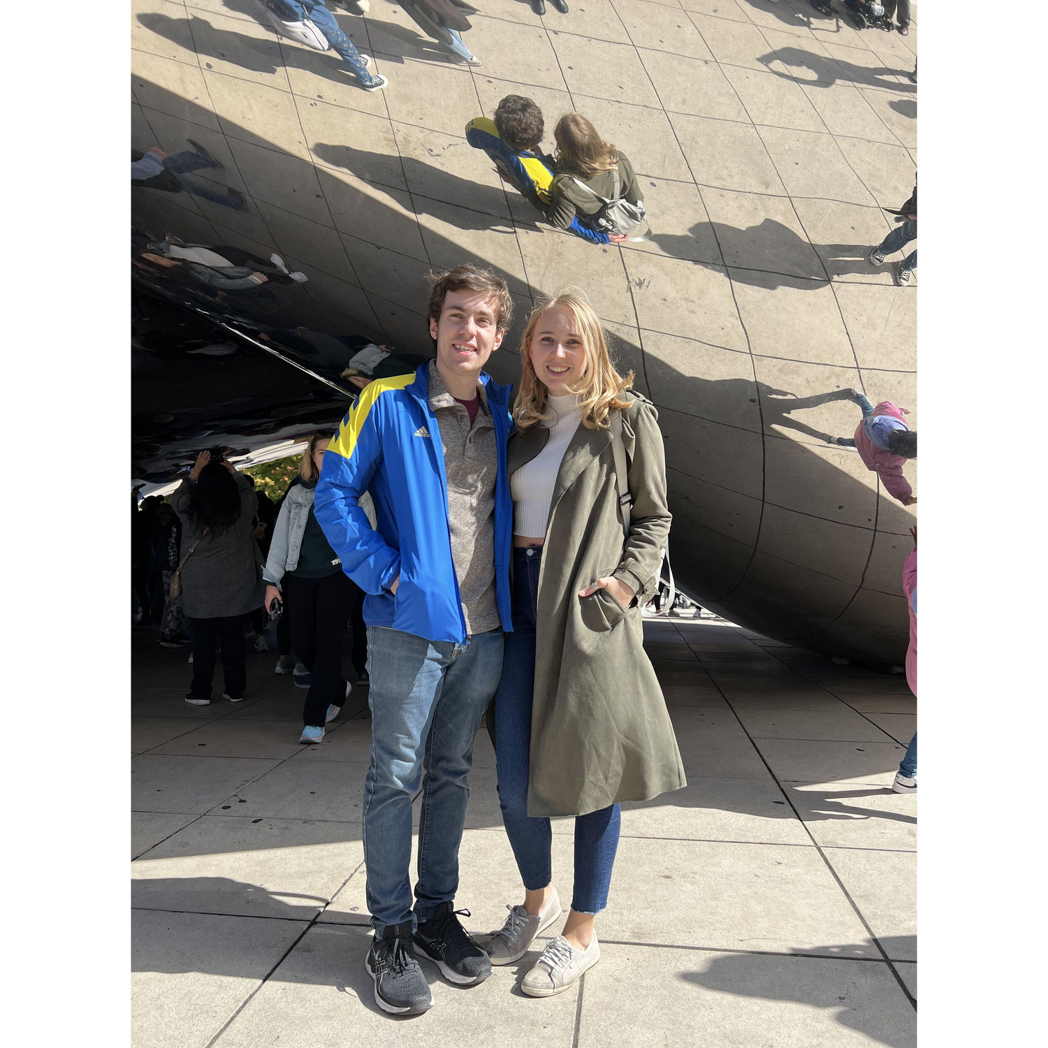 Visiting friends in Chicago